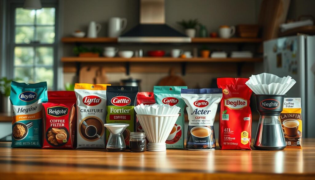 Beliebte Kaffeefiltermarken