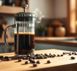 French Press Kaffee Zuhause