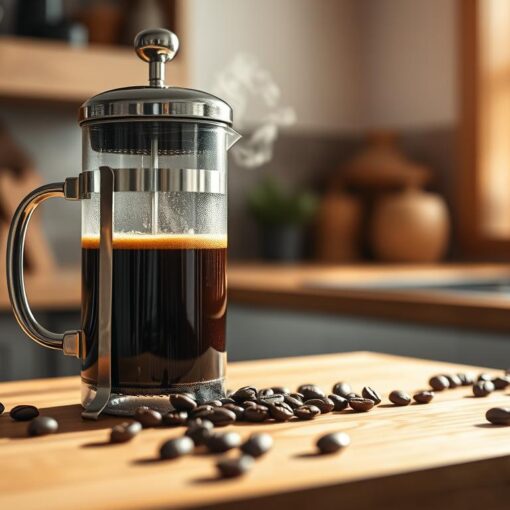 French Press Kaffee Zuhause