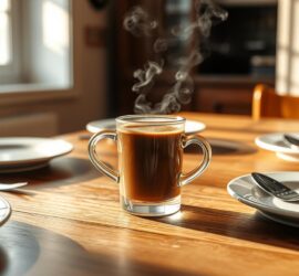 Kaffee auf leeren Magen