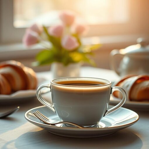 Kaffee guten Morgen Dienstag