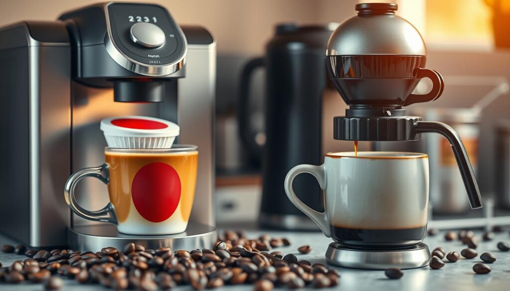 Kaffeezubereitung Vergleich