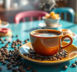 lustige schönen Donnerstag Kaffee