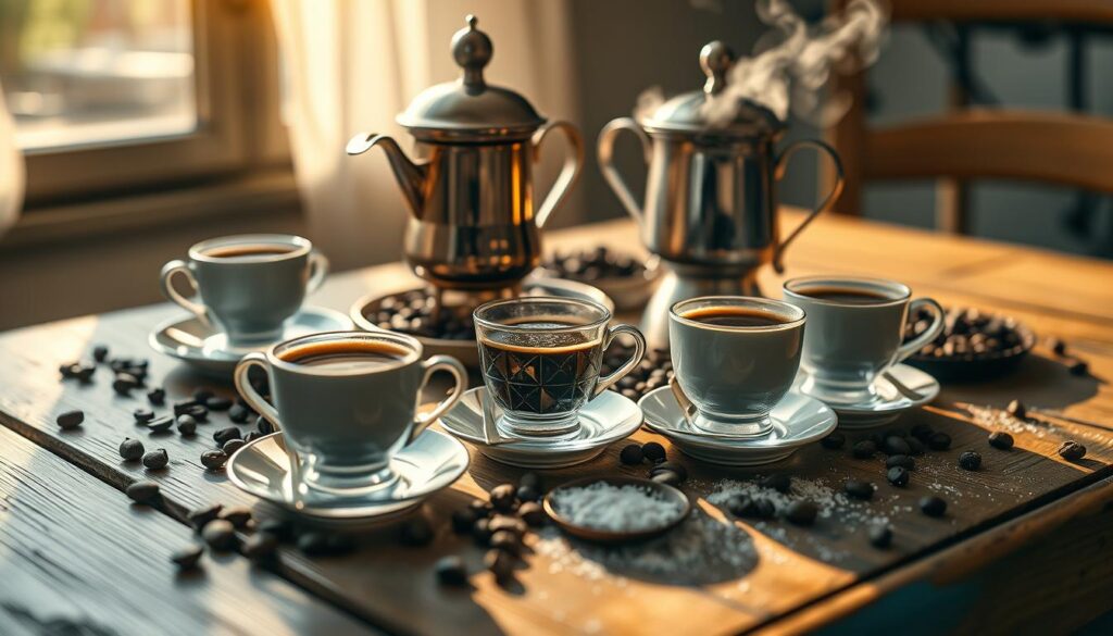 Griechischer Kaffee Servieren Griechischer Kaffee Servieren