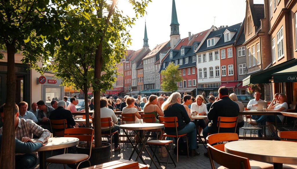 Cafés in Kopenhagen Stadtteile