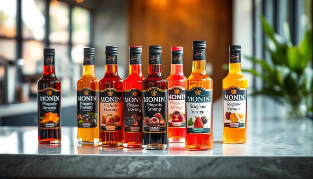 Monin Sirup Geschmacksvielfalt Monin Sirup Geschmacksvielfalt