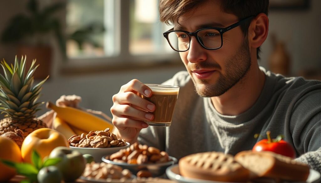 Gesunder Lebensstil mit Kaffee