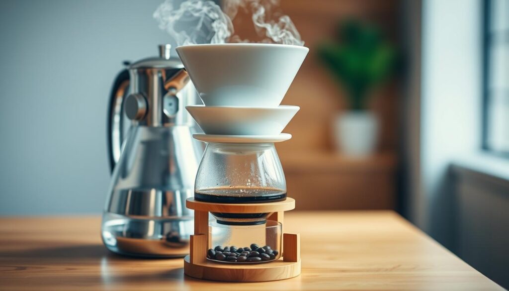 Kaffee Wassertemperatur Brühprozess Kaffee Wassertemperatur Brühprozess