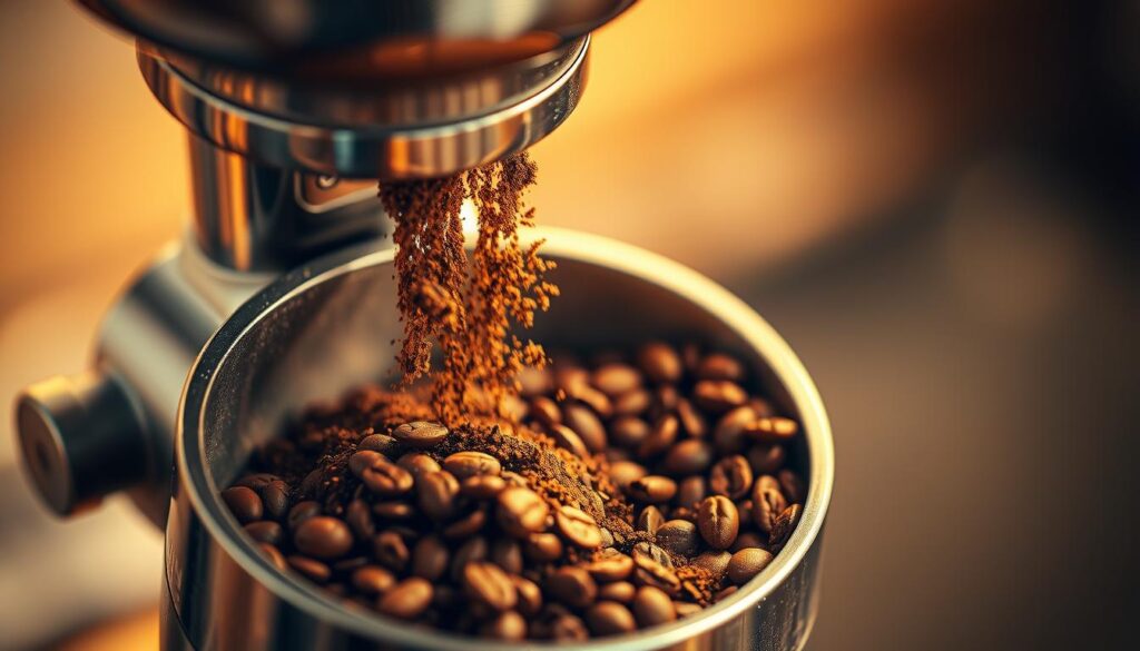 Kaffeebohnen mahlen Technik Kaffeebohnen mahlen Technik