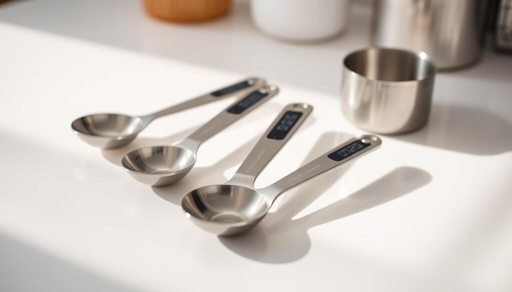 Digitale Messlöffel und Messbecher