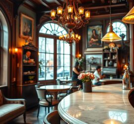 Kaffee trinken in der Nähe