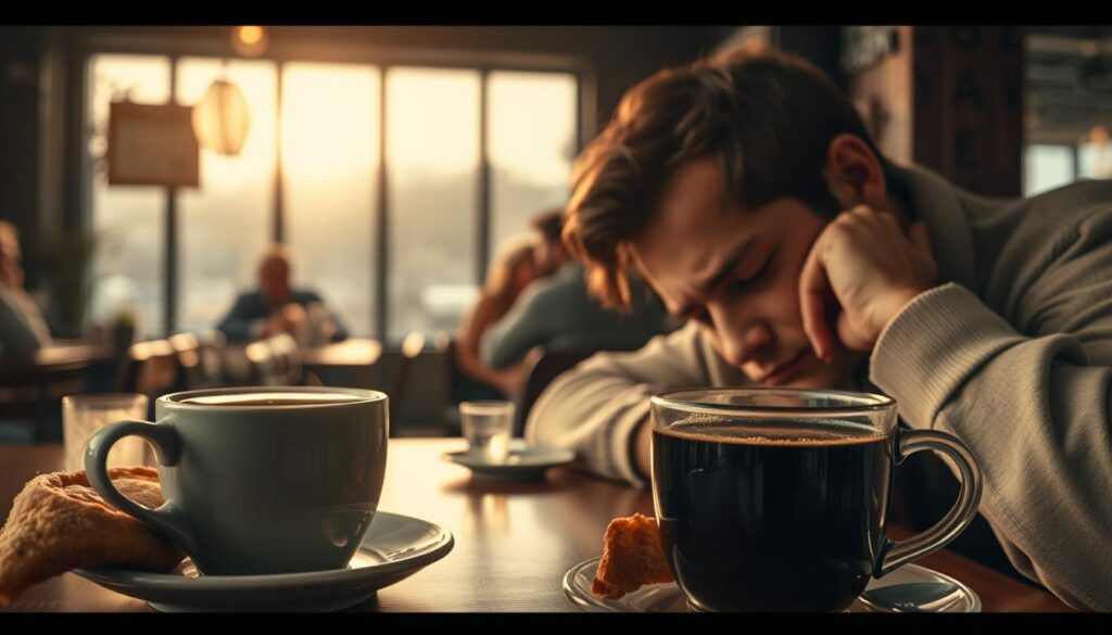 Kaffee und Müdigkeit