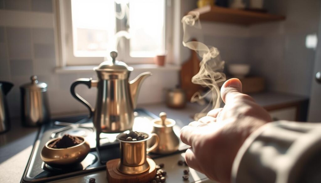 Türkischen Kaffee kochen Fehler vermeiden