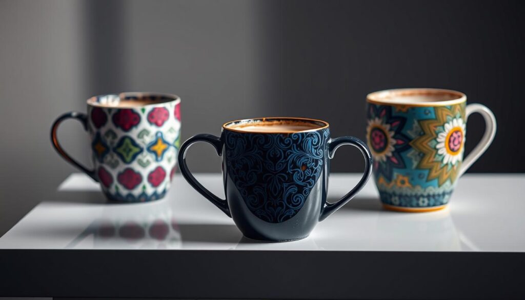 Personalisierte Designer Cappuccino Becher