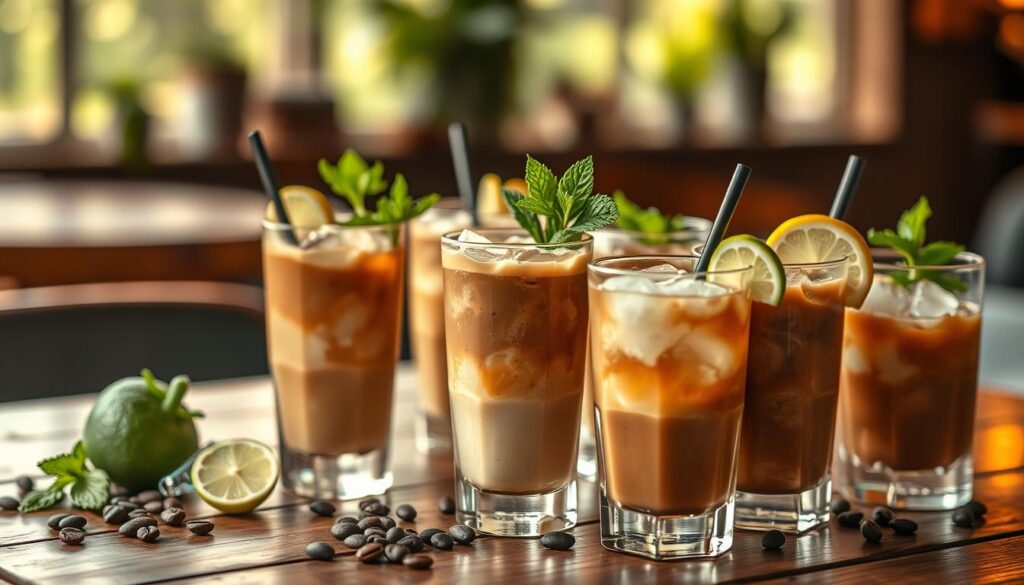 Iced Coffee Cocktails