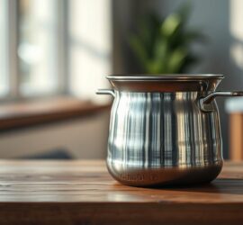 Abklopfbehälter Siebträger