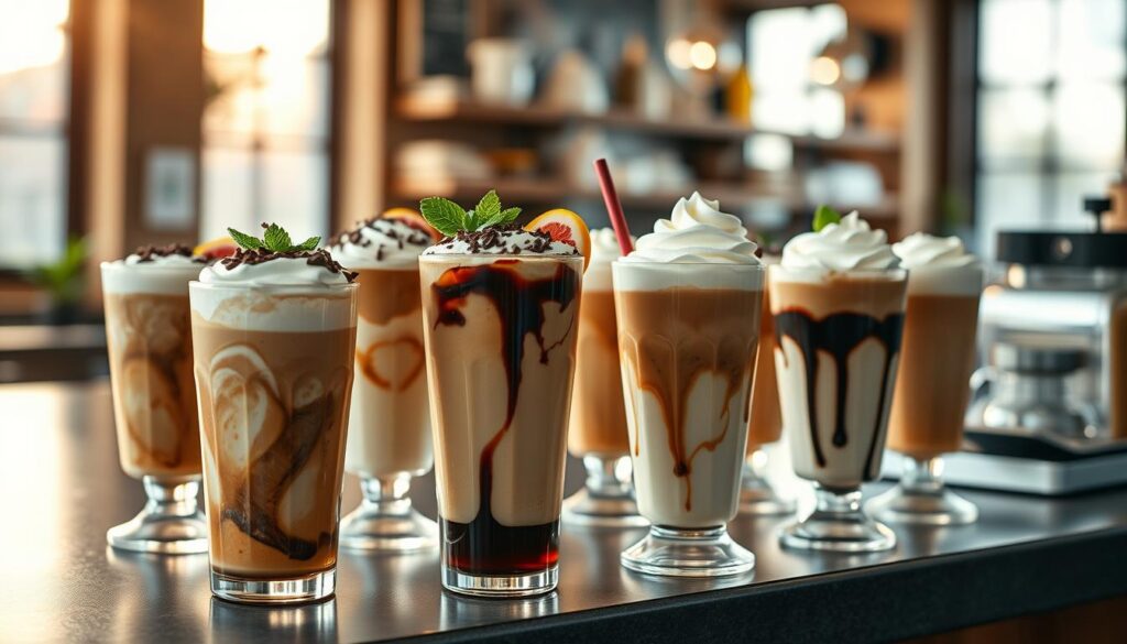 Kreative Eiskaffee Variationen Kreative Eiskaffee Variationen