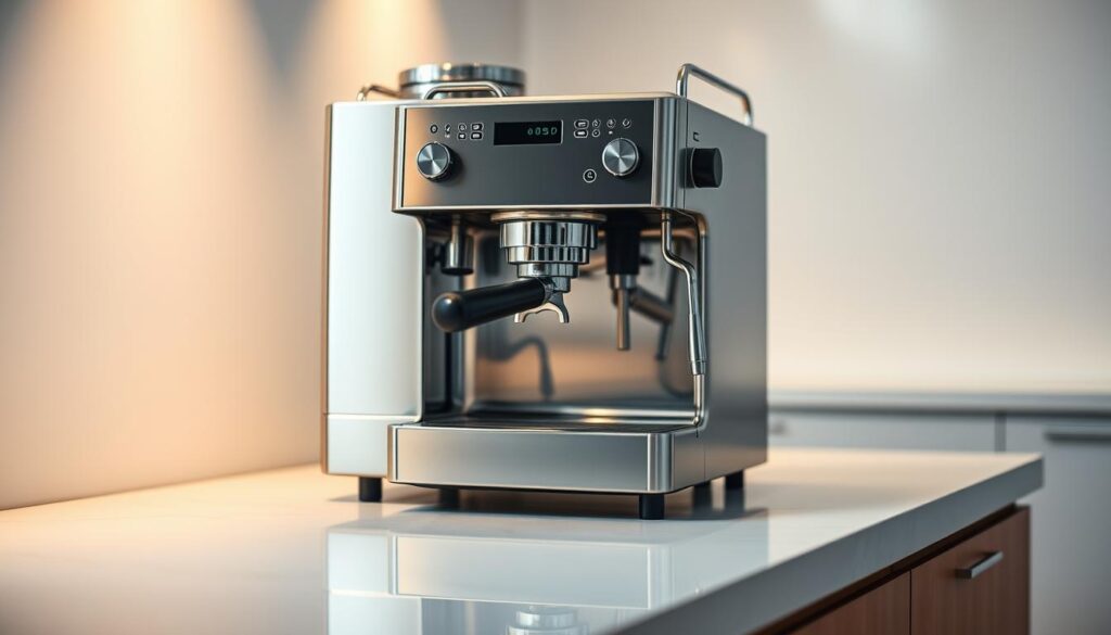 Effizienz und Aufheizzeiten Espressomaschine