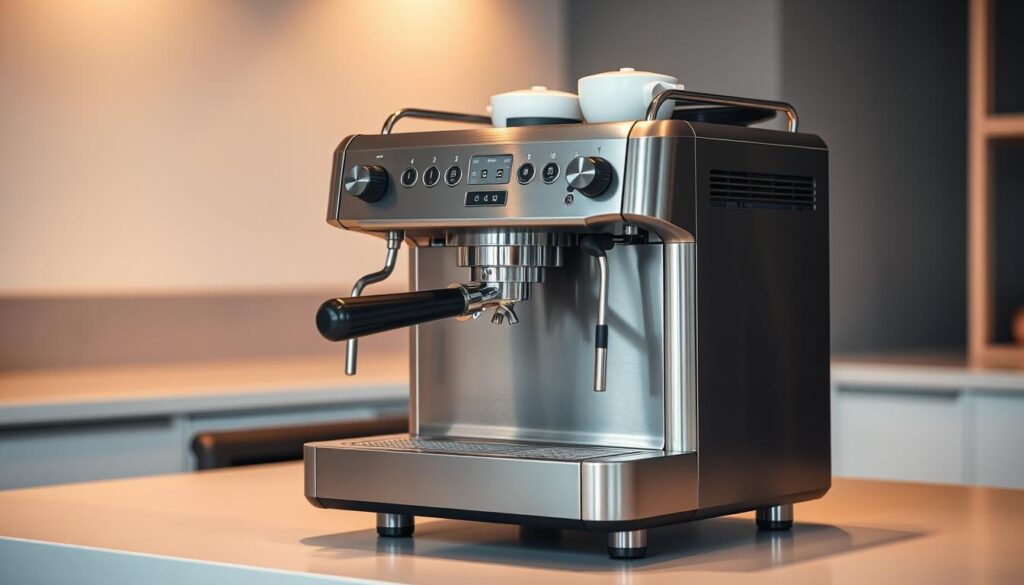 Funktionale Bedienung Espressomaschine