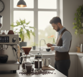 Der Kaffee ist fertig