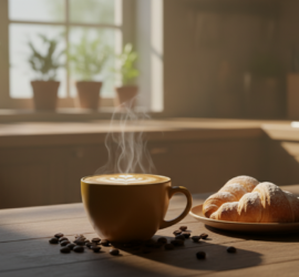 Kaffee Smiley Guten Morgen