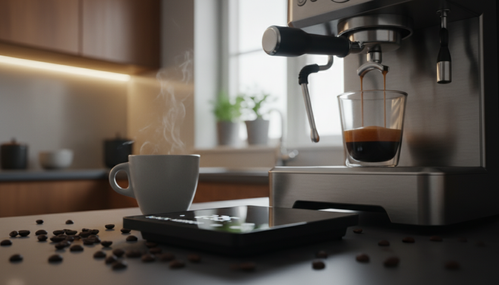 Praxistipps Espresso Waage Anwendung