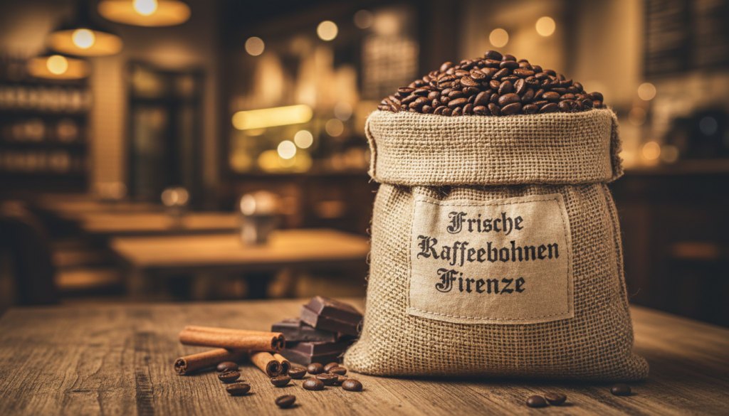 Frische Kaffeebohnen Firenze 1kg Frische Kaffeebohnen Firenze 1kg
