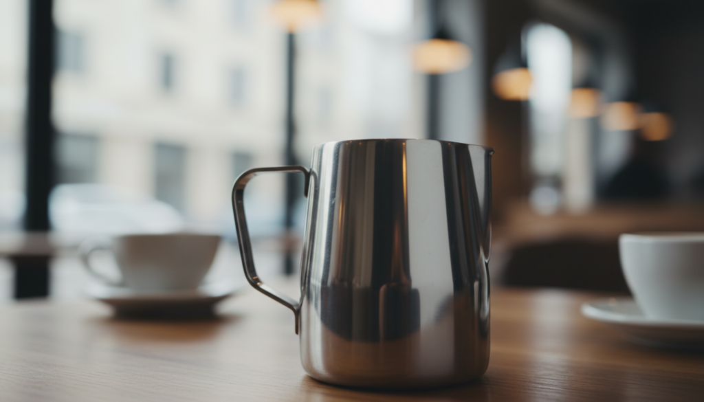 edelstahl milchkännchen materialien