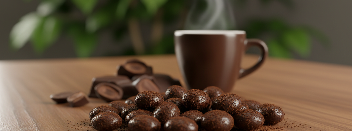 Espresso Schokobohnen