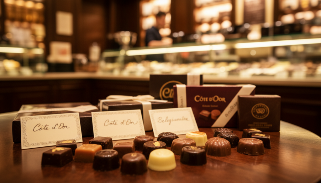Preisvergleich belgischer Pralinen