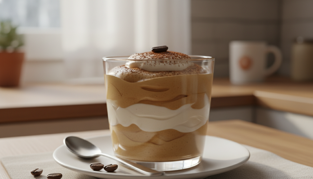 Kaffeecreme mit Instantkaffee