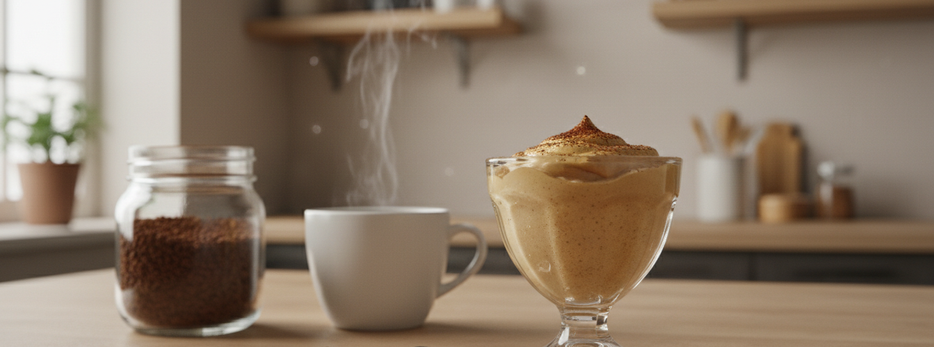 Kaffeecreme mit Instantkaffee