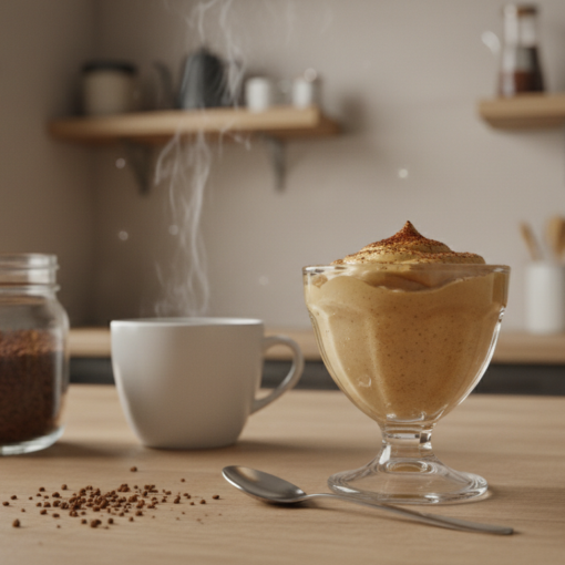Kaffeecreme mit Instantkaffee