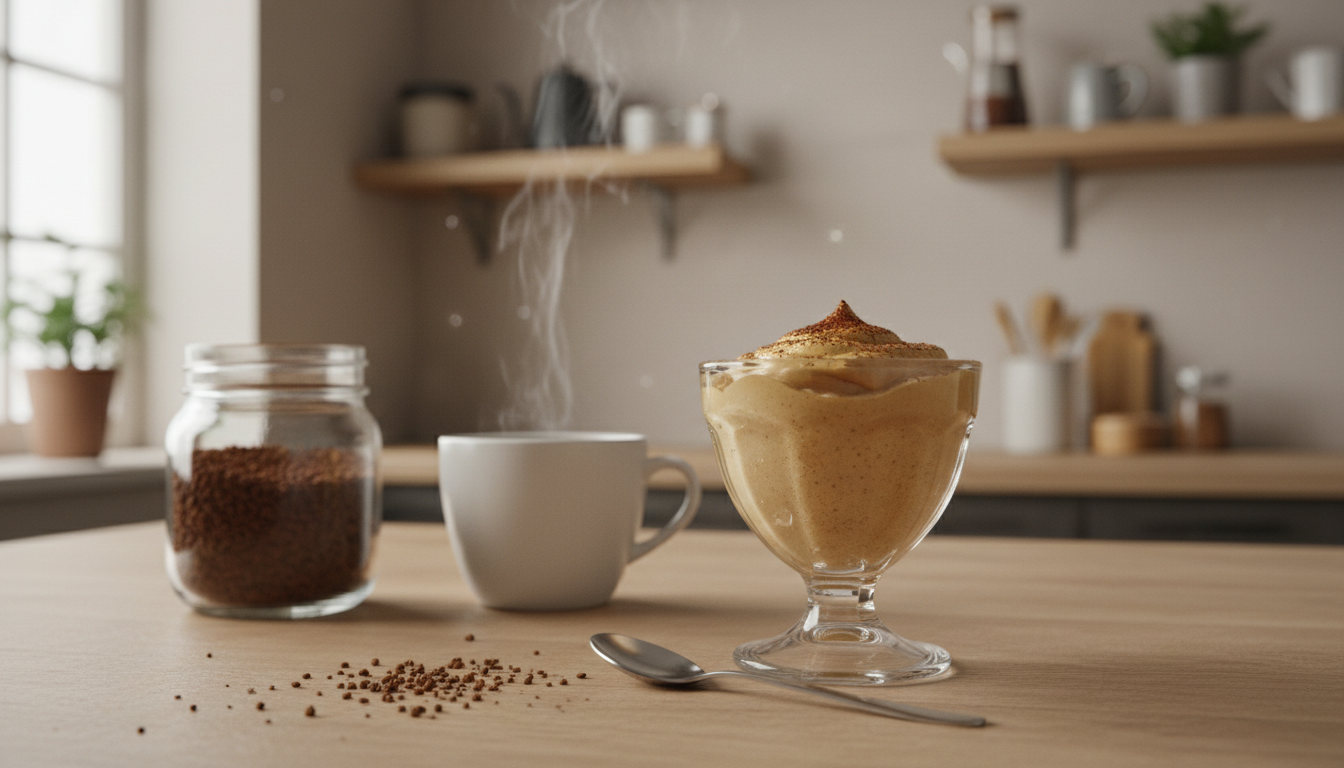 Kaffeecreme mit Instantkaffee