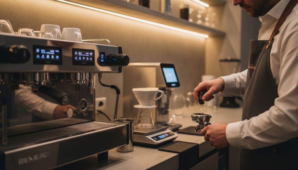 Technologie und Innovation in der Kaffeezubereitung Technologie und Innovation in der Kaffeezubereitung