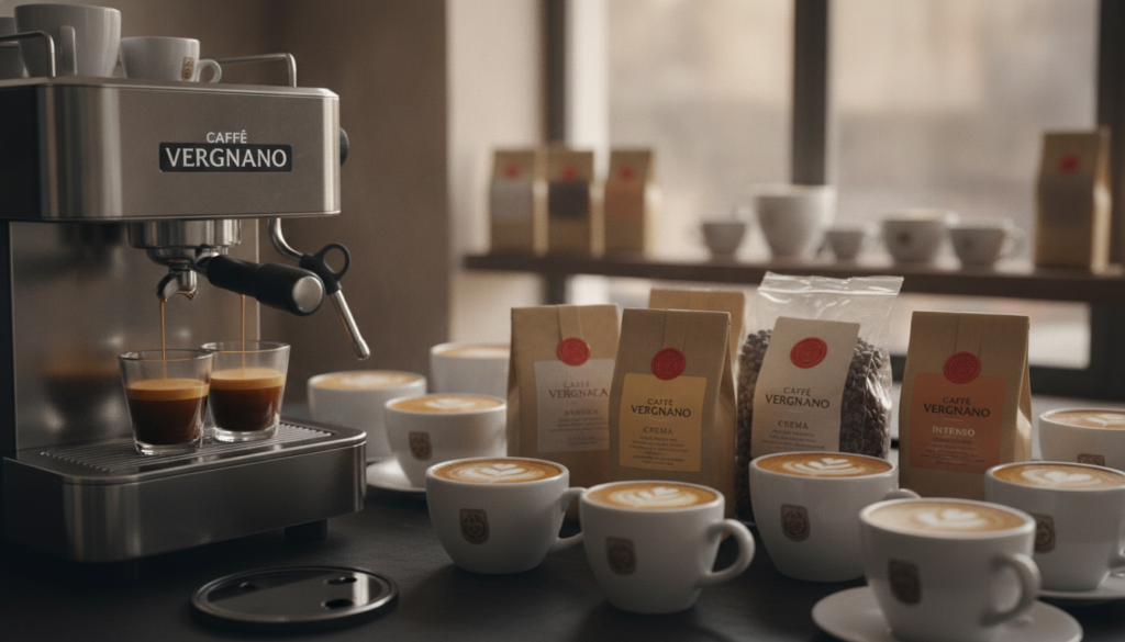 Caffe Vergnano Produkte und Geschmacksprofile