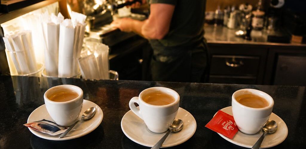 Espresso am Morgen