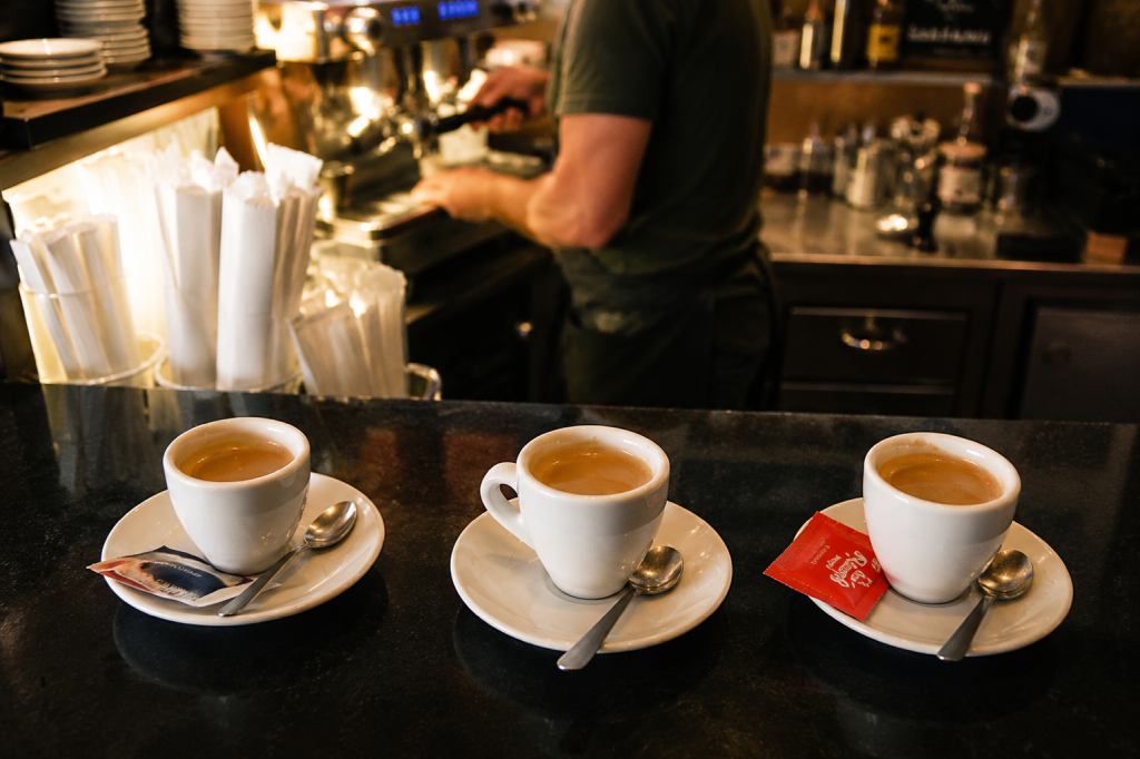 Espresso am Morgen