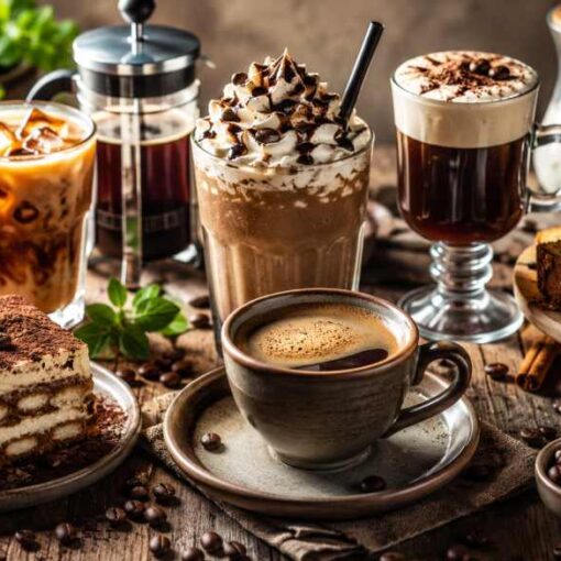 Rezepte rund um das Thema Kaffee