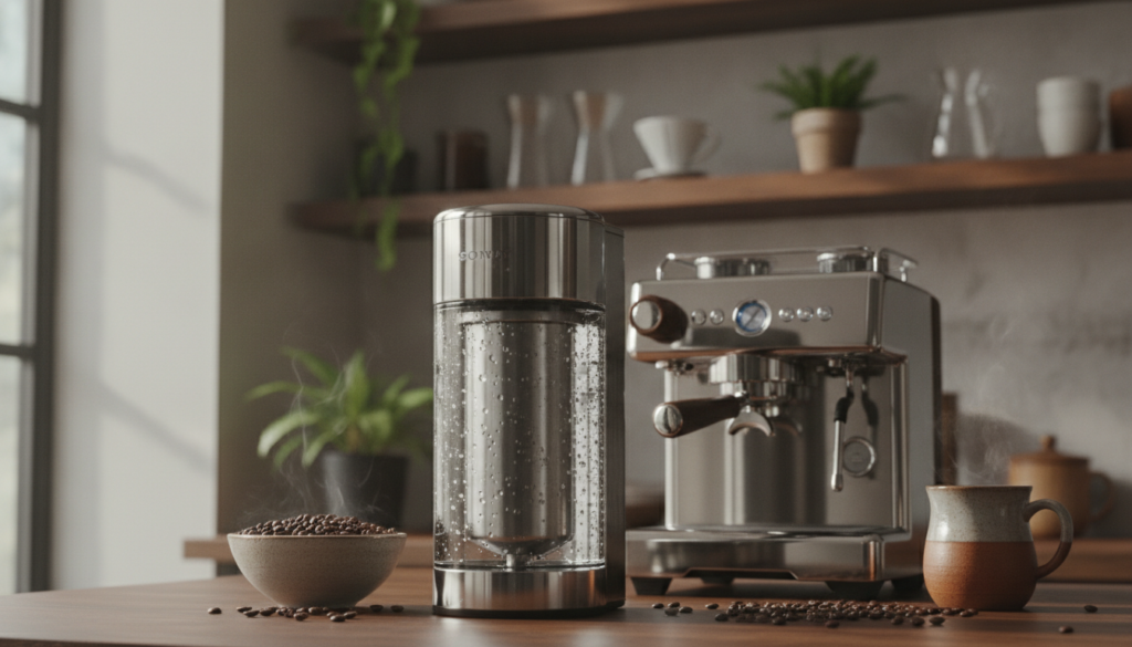 Wasserfiltern für besseren Kaffee