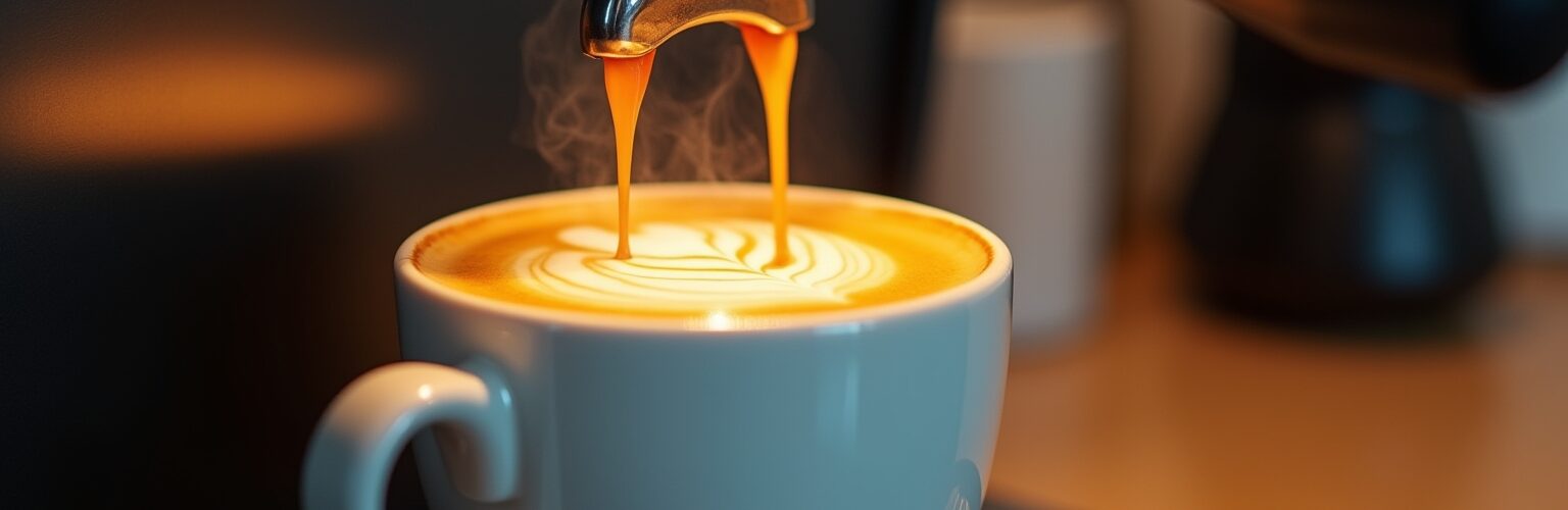 cafe crema frisch brühen-Titel