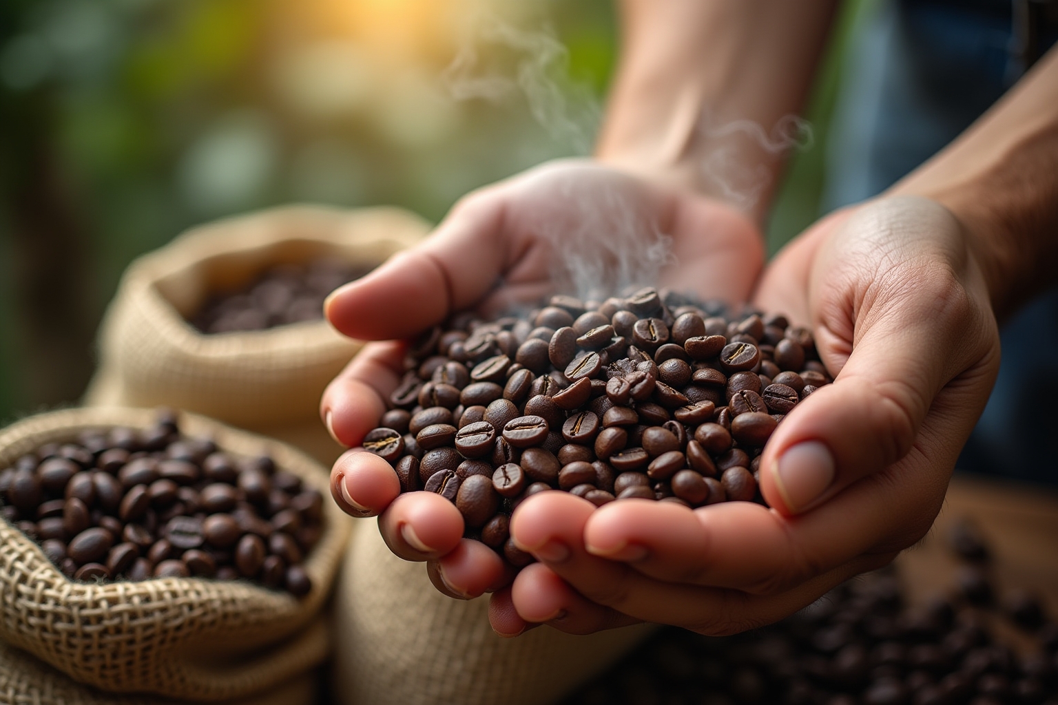fair gehandelte kaffeebohnen-Titel