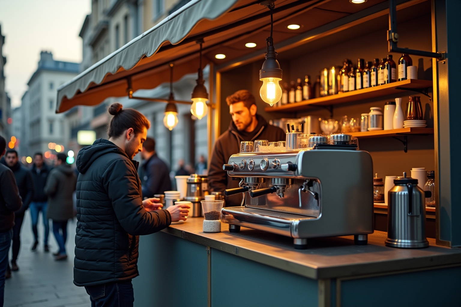 kaffeewagen für küche-Titel