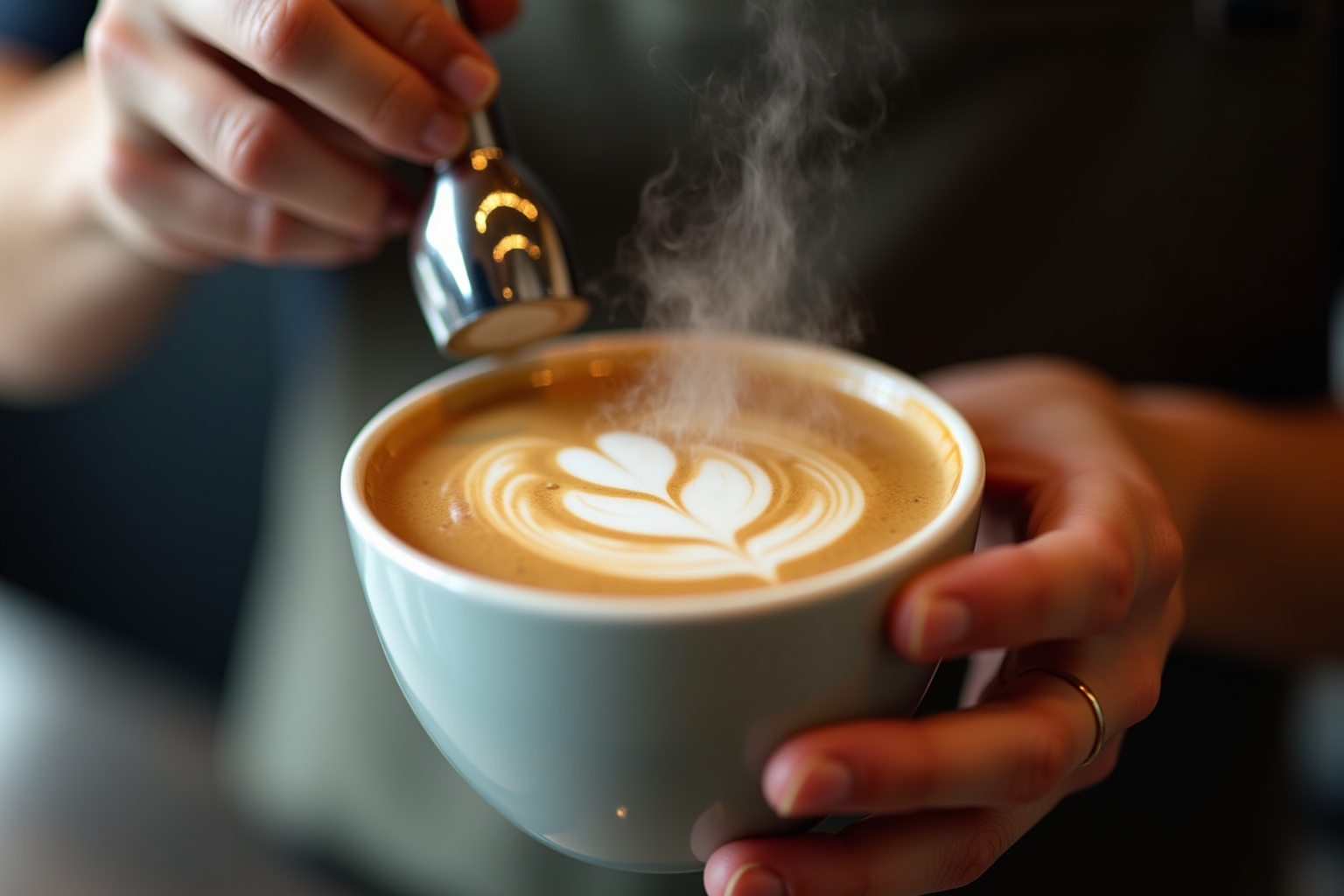 milchschaum feinporig aufschäumen-Titel
