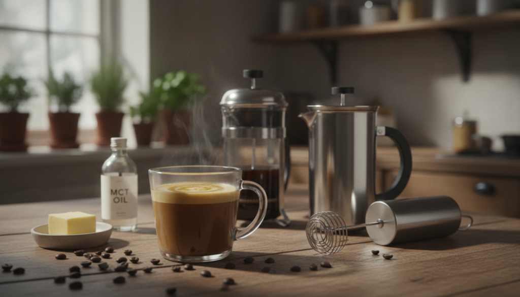 Bulletproof Coffee Zubereitung