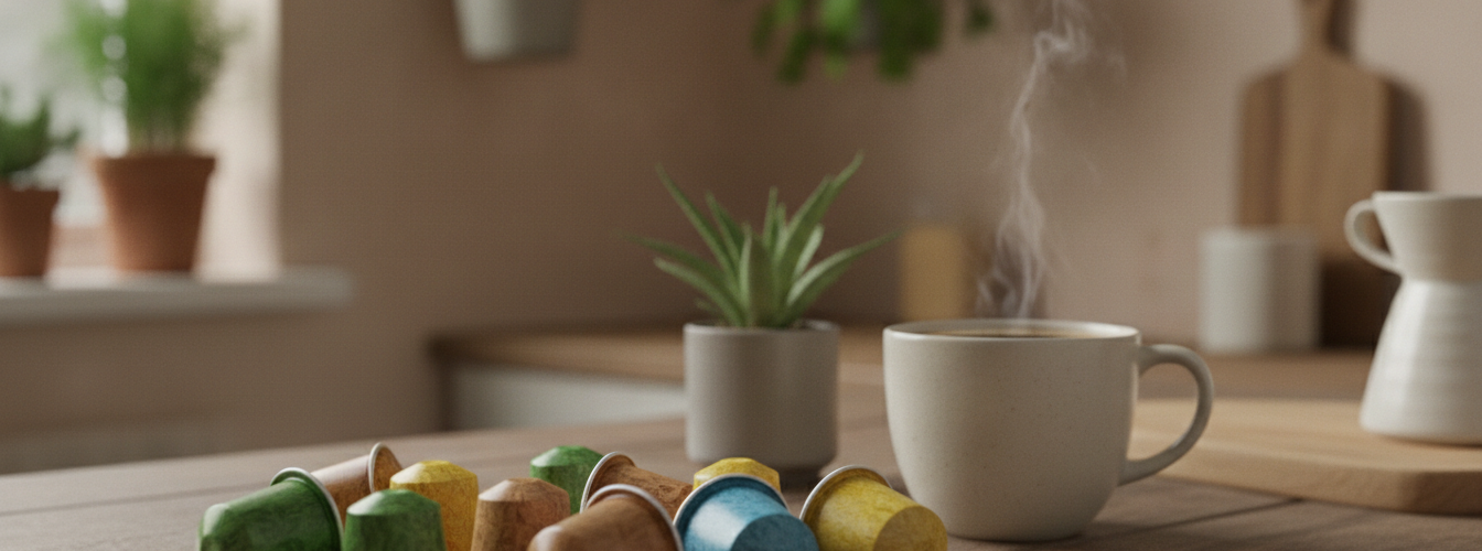 Umweltfreundliche Kaffeekapseln