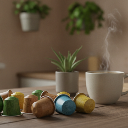 Umweltfreundliche Kaffeekapseln