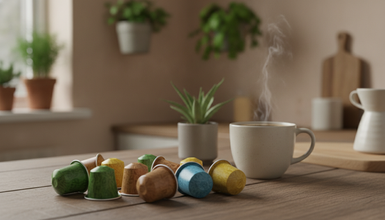 Umweltfreundliche Kaffeekapseln