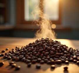 kaffeebohnen frisch geröstet-Titel