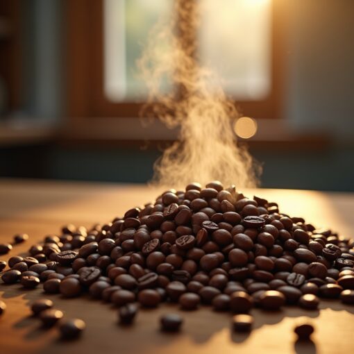 kaffeebohnen frisch geröstet-Titel